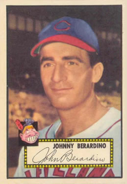 1952 Topps #253 Johnny Berardino Front