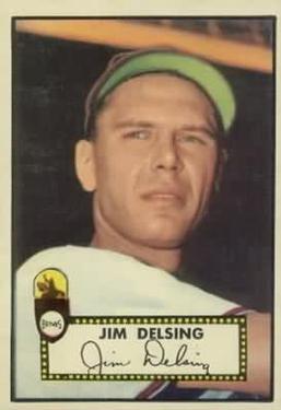 1952 Topps #271 Jim Delsing Front