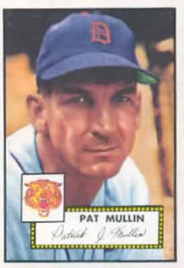 1952 Topps #275 Pat Mullin Front