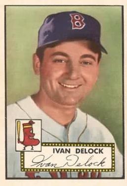 1952 Topps #329 Ivan Delock Front