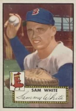 1952 Topps #345 Sammy White Front