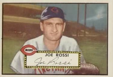 1952 Topps #379 Joe Rossi Front