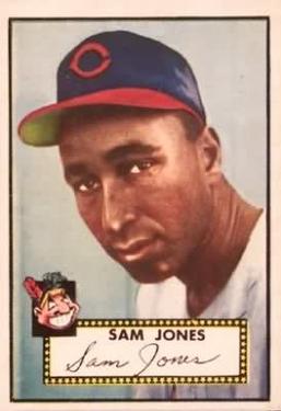 1952 Topps #382 Sam Jones Front