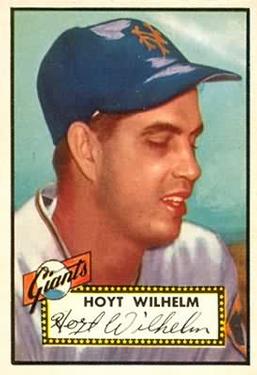 1952 Topps #392 Hoyt Wilhelm Front