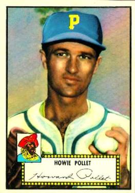 1952 Topps #63 Howie Pollet Front
