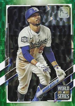 2021 Topps - Green #15 Mookie Betts Front