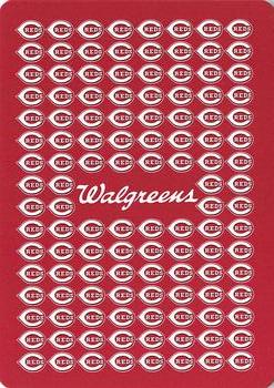 2011 Walgreens Cincinnati Reds Playing Cards SGA #4♥ Logan Ondrusek Back