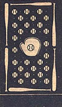 1948 Isuzu Shobo Game (JGA 132) #10 Isamu Fujii Back