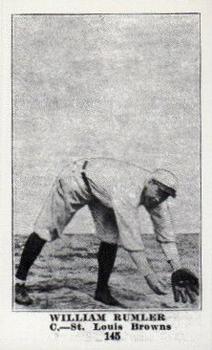 1917 Collins-McCarthy (E135) Reprint #145 William Rumler Front