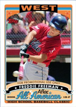2006 Topps AFLAC All-American Classic - Promos #AFLAC-FF Freddie Freeman Front