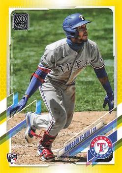 2021 Topps - Yellow #144 Anderson Tejeda Front