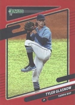 2021 Donruss - Holo Red #108 Tyler Glasnow Front
