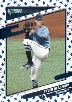 2021 Donruss - Independence Day #108 Tyler Glasnow Front