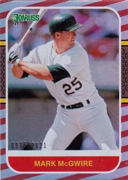 2021 Donruss - Red and White Stripes #262 Mark McGwire Front