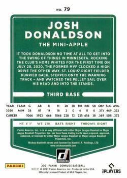 2021 Donruss - One Hundred #79b Josh Donaldson Back