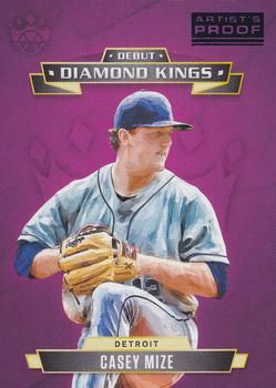 2021 Panini Diamond Kings - Debut Diamond Kings Artist Proof Blue #DDK-DT Casey Mize Front