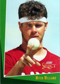 1993 Select #79 Mitch Williams Front
