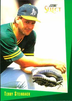 1993 Select #132 Terry Steinbach Front