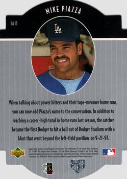 1997 Collector's Choice - Star Attractions #SA15 Mike Piazza Back