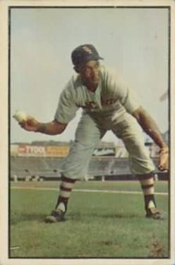 1953 Bowman Color #98 Hector Rodriguez Front