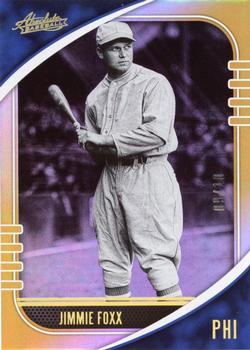 2021 Panini Absolute - Spectrum Gold #29 Jimmie Foxx Front