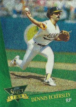 1993 Select - Stars #24 Dennis Eckersley Front