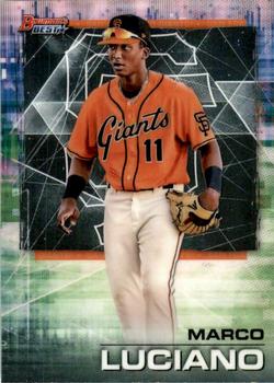 2021 Bowman's Best #20 Marco Luciano Front