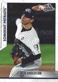 2021 Choice Somerset Patriots #01 Reid Anderson Front