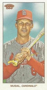 2021 Topps 206 - Drum (Wave 4 Exclusive) #NNO Stan Musial Front