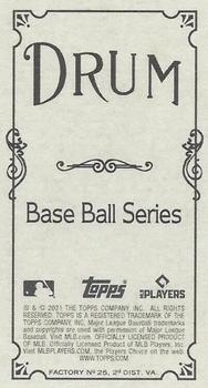 2021 Topps 206 - Drum (Wave 4 Exclusive) #NNO David Price Back