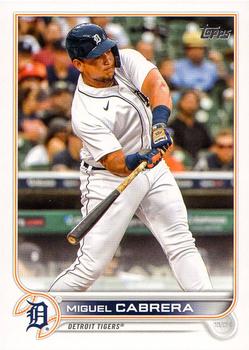 2022 Topps #194 Miguel Cabrera Front