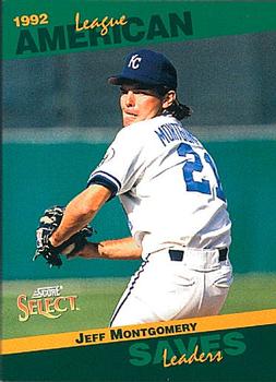 1993 Score - Select Stat Leaders #69 Jeff Montgomery Front