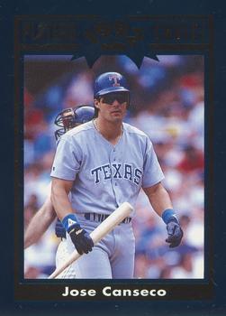 1992 Cartwrights Players Choice - Blue Foil #44 Jose Canseco Front