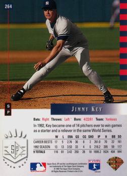 1993 SP #264 Jimmy Key Back