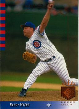 1993 SP #87 Randy Myers Front