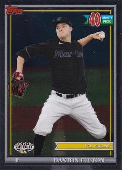 2021 Topps Pro Debut - Chrome #PDC-192 Daxton Fulton Front