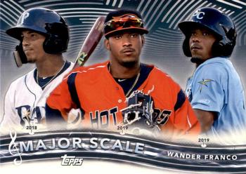 2021 Topps Pro Debut - Major Scale #MS-2 Wander Franco Front