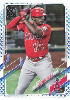 2021 Topps - Blue Star #527 Justin Upton Front