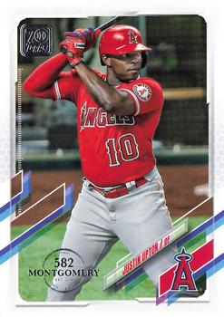 2021 Topps - 582 Montgomery #527 Justin Upton Front
