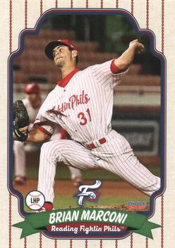 2021 Choice Reading Fightin Phils #21 Brian Marconi Front