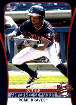 2017 Choice Rome Braves #22 Anfernee Seymour Front