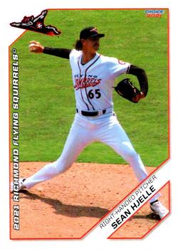 2021 Choice Richmond Flying Squirrels #12 Sean Hjelle Front