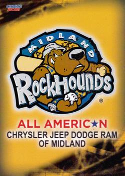 2021 Choice Midland RockHounds #NNO Team Logo / Checklist Front