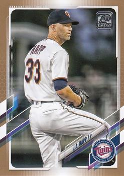 2021 Topps Update - Gold #US126 J.A. Happ Front