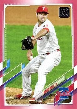 2021 Topps Update - Mother's Day Hot Pink #US285 David Hale Front