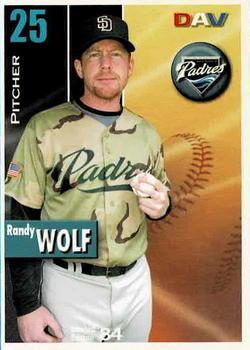 2008 DAV Major League #84 Randy Wolf Front