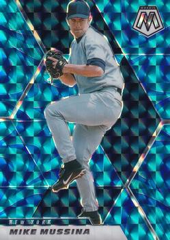 2021 Panini Mosaic - Reactive Blue #41 Mike Mussina Front