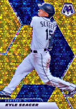 2021 Panini Mosaic - Quick Pitch Gold #165 Kyle Seager Front