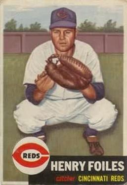1953 Topps #252 Henry Foiles Front