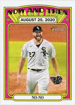 2021 Topps Heritage - Now and Then #NT-3 Lucas Giolito Front